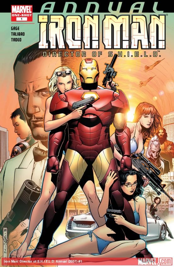 Cover of Iron Man: Director Of S.h.i.e.l.d Annual (2007) - #1
