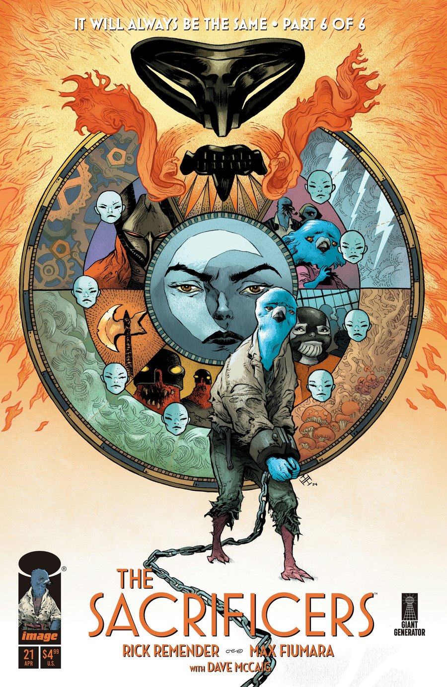 Cover of The Sacrificers (2023) - #21