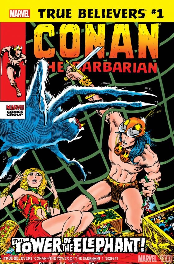 Cover of True Believers: Conan - The Tower of the Elephant! (2019) - #1