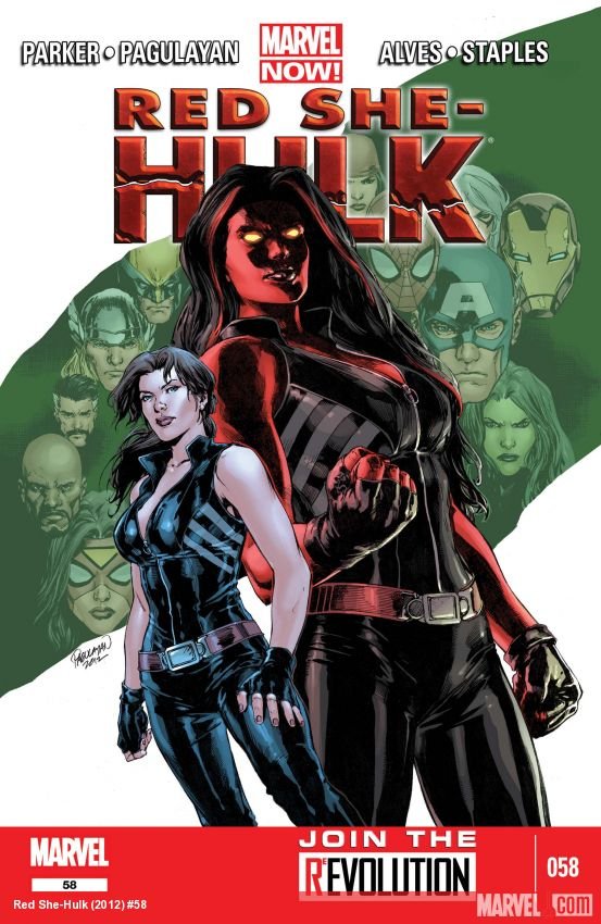 Cover of Red She-Hulk (2012) - #58
