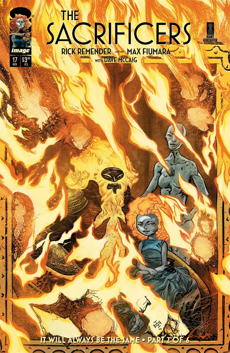Cover of The Sacrificers (2023) - #17