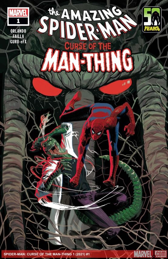 Cover of Spider-Man: Curse Of The Man-Thing (2021) - #1