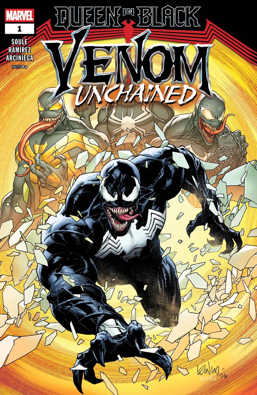 Cover of Queen In Black: Venom Unchained (2026) - #1
