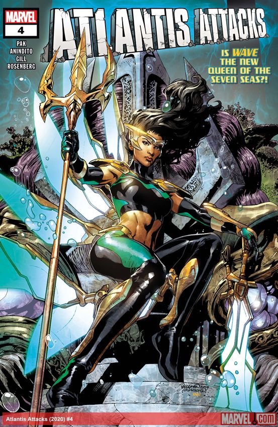 Cover of Atlantis Attacks (2020) - #4