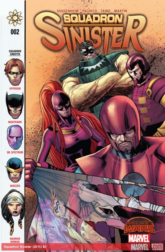 Cover of Squadron Sinister (2015) - #2