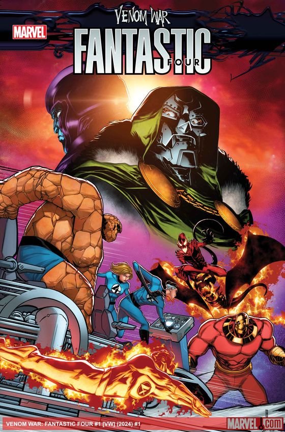 Cover of Venom War: Fantastic Four (2024) - #1