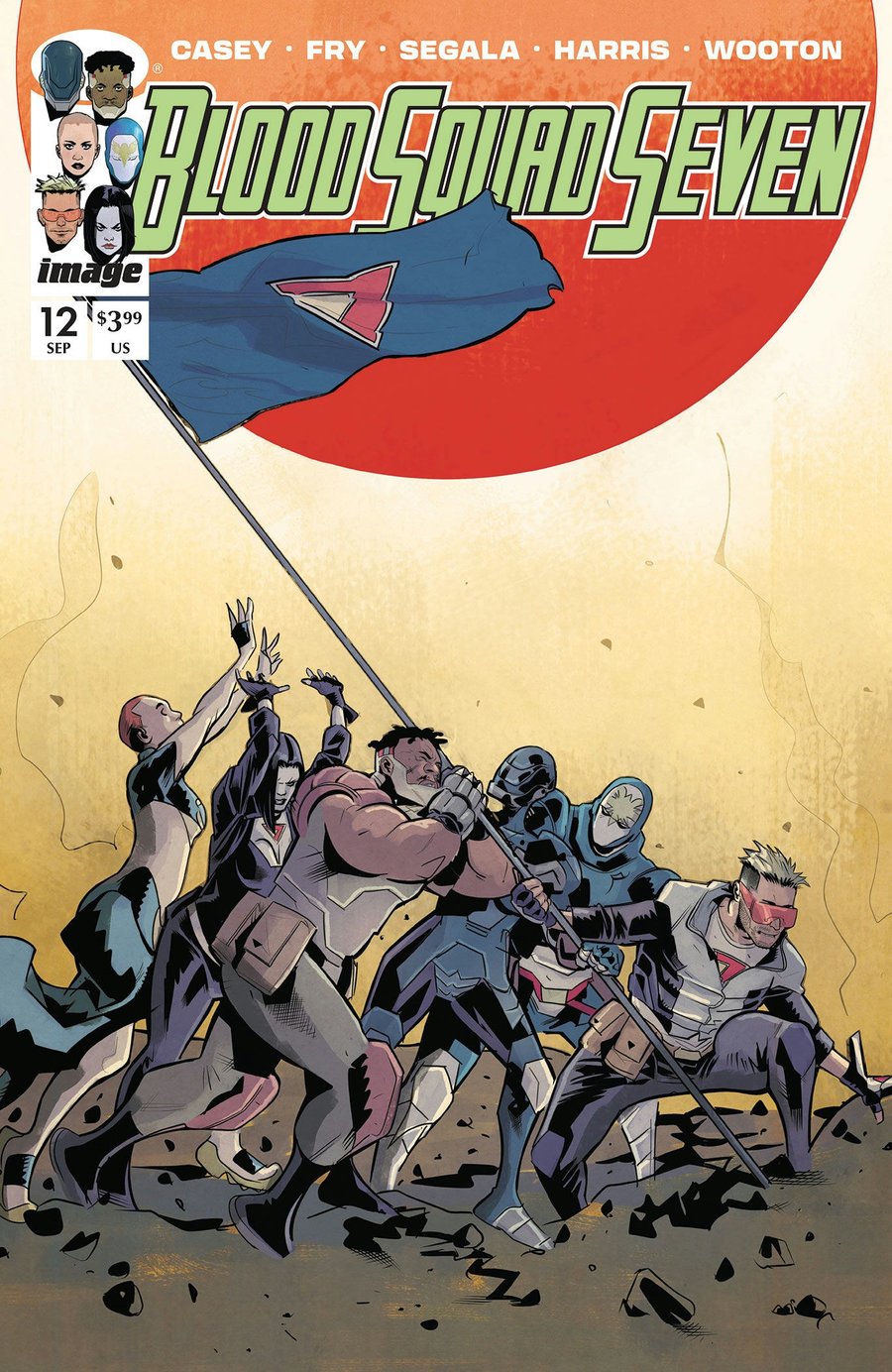Cover of Blood Squad Seven (2024) - #12