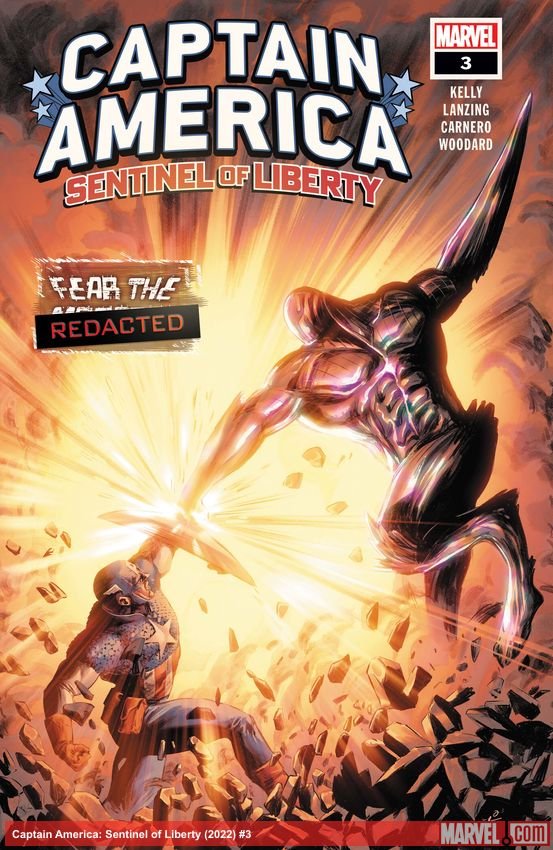 Cover of Captain America: Sentinel Of Liberty (2022) - #3