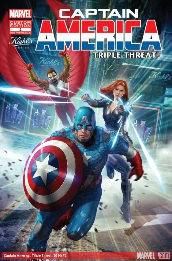 Cover of Captain America: Triple Threat (2014) - #2