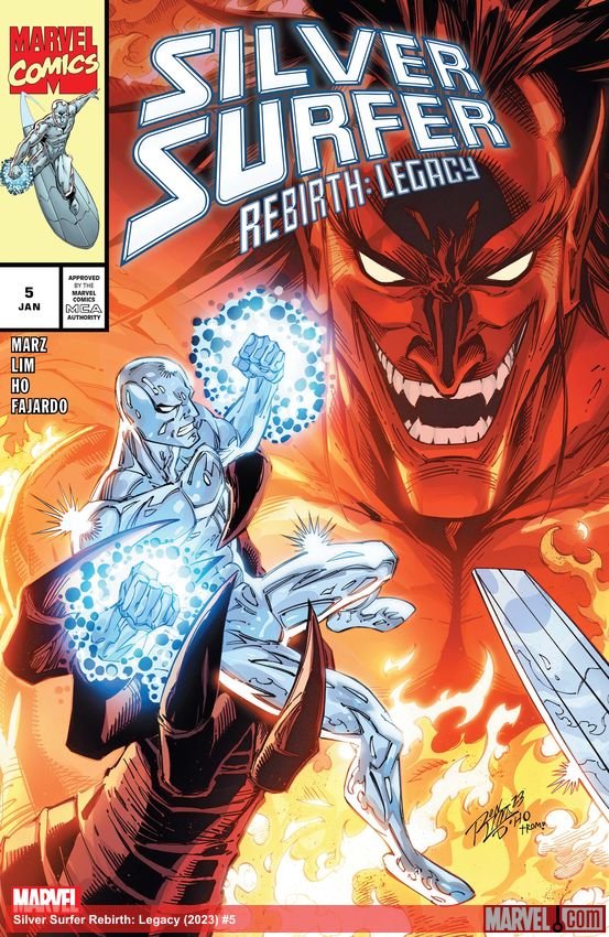 Cover of Silver Surfer Rebirth: Legacy (2023) - #5