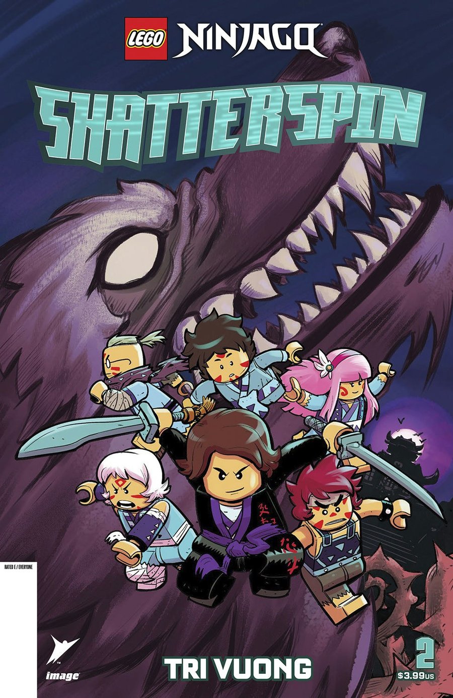Cover of Lego Ninjago: Shatterspin (2024) - #2