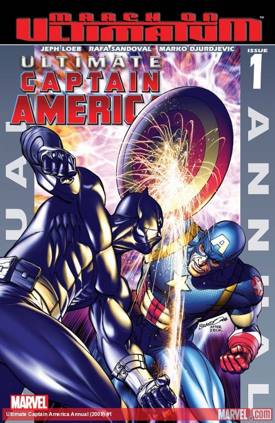 Cover of Ultimate Captain America Annual (2008) - #1