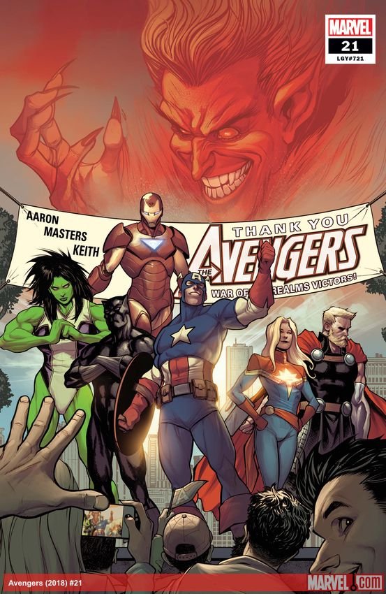 Cover of Avengers (2018) - #21