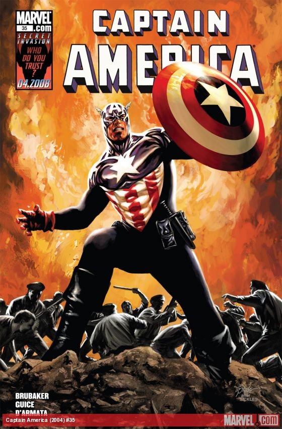 Cover of Captain America (2004) - #35