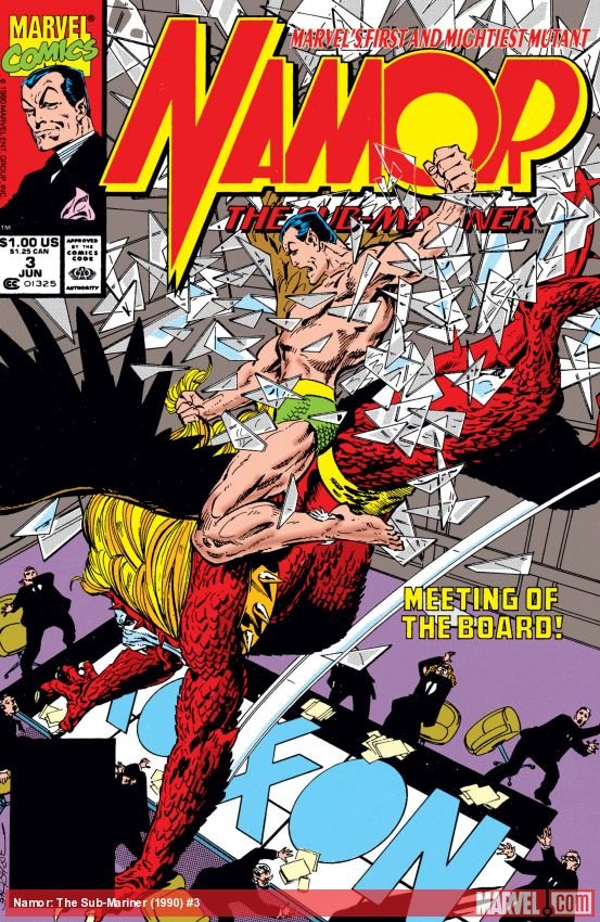 Cover of Namor The Sub-Mariner (1990) - #3