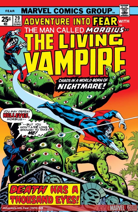 Cover of Adventure Into Fear (1970) - #29