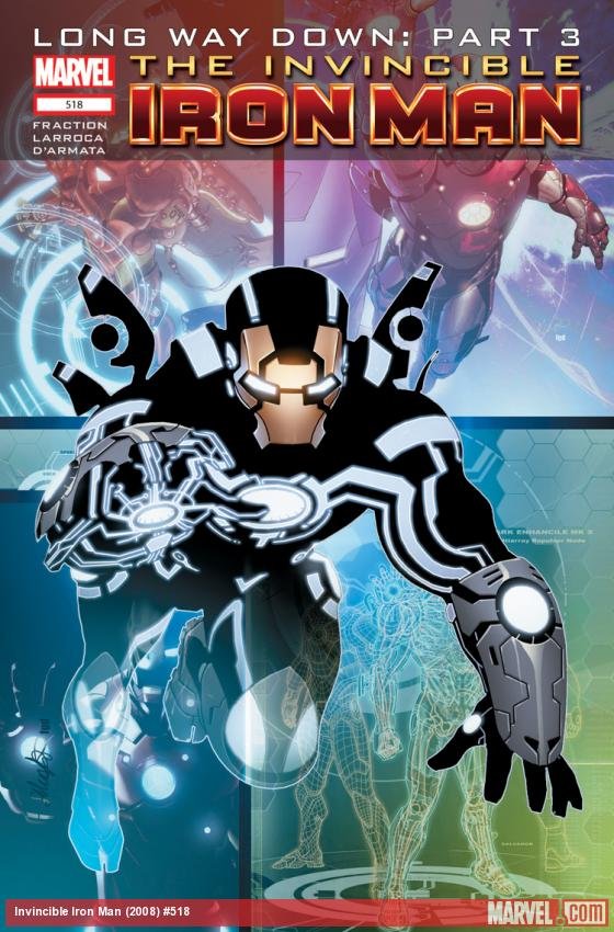 Cover of Invincible Iron Man (2008) - #518