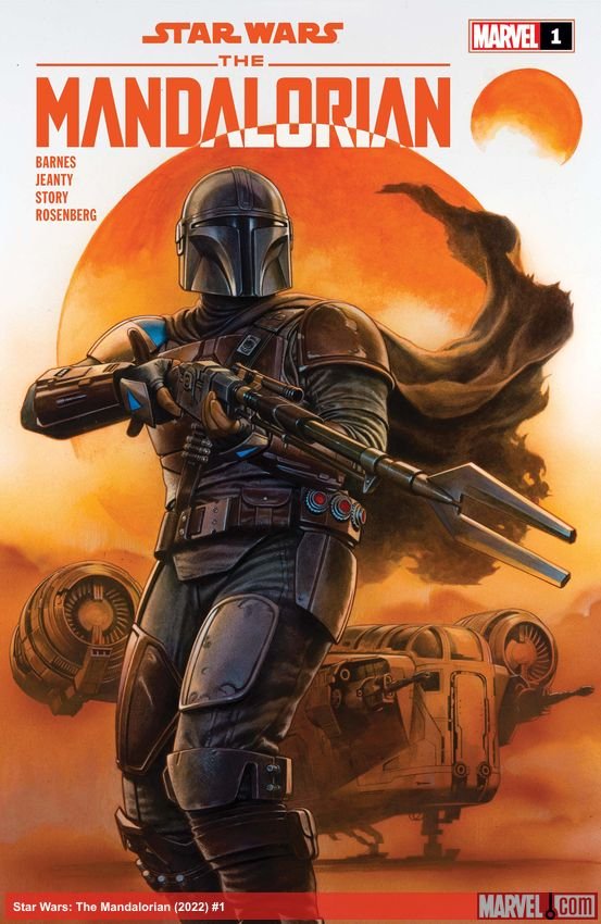 Cover of Star Wars: The Mandalorian (2022) - #1
