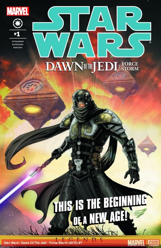 Cover of Star Wars: Dawn Of The Jedi - Force Storm (2012) - #1