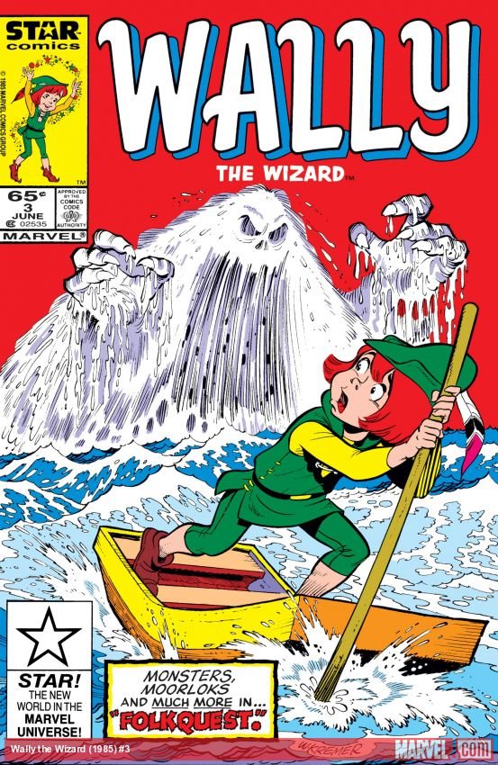 Cover of Wally The Wizard (1985) - #3
