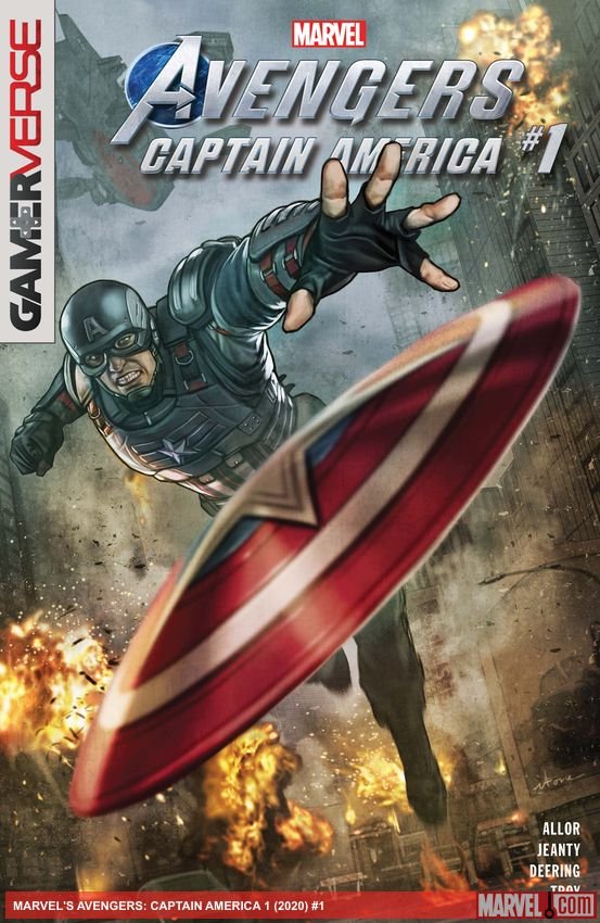 Cover of Marvel's Avengers: Captain America (2020) - #1