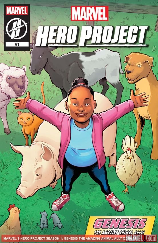Cover of Marvel's Hero Project Season 1: Genesis the Amazing Animal Ally (2019) - #1