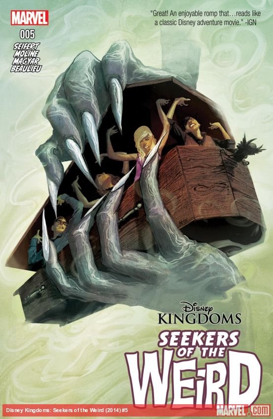 Cover of Disney Kingdoms: Seekers of the Weird (2014) - #5