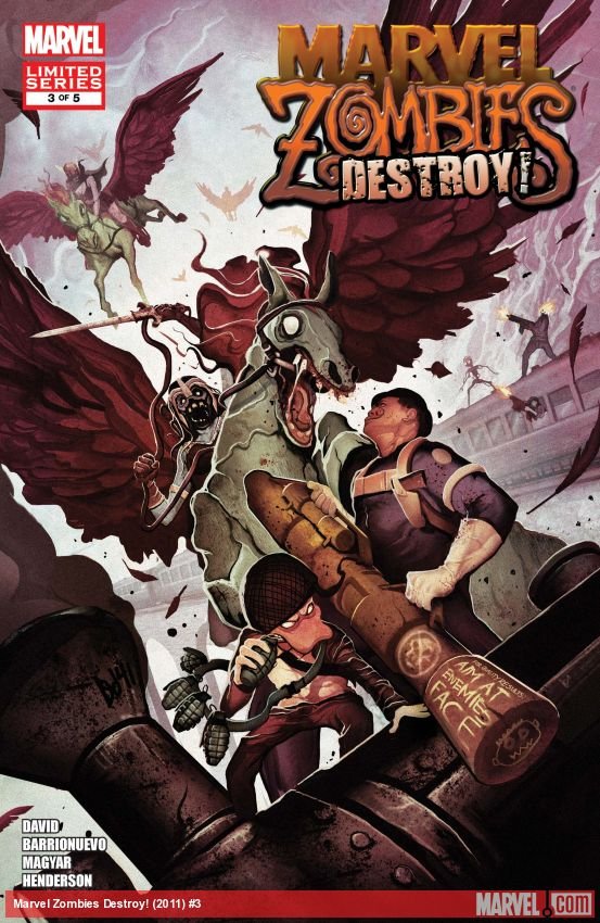 Cover of Marvel Zombies Destroy! (2012) - #3