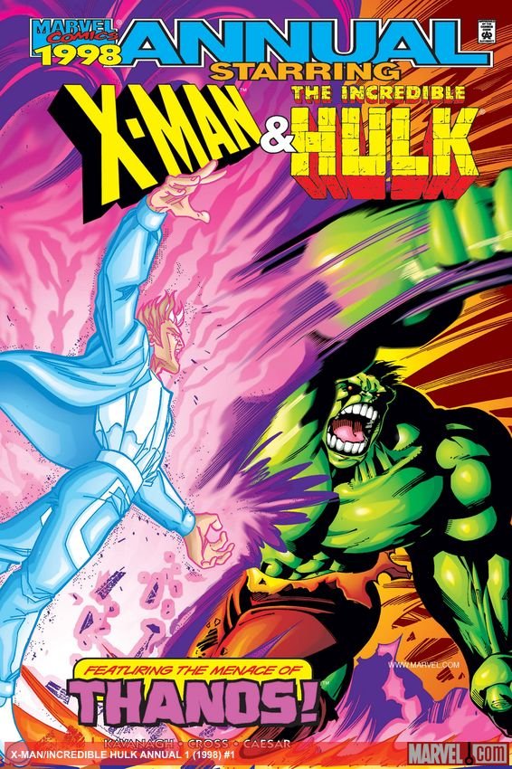 Cover of X-Man/Incredible Hulk Annual (1998) - #1
