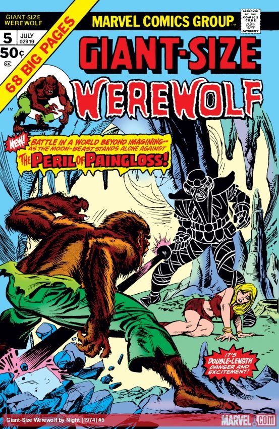 Cover of Giant-Size Werewolf By Night (1974) - #5