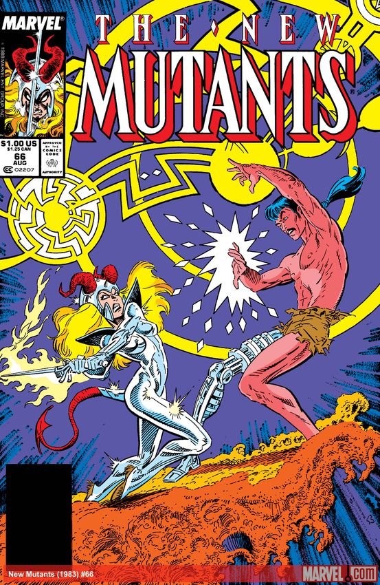 Cover of New Mutants (1983) - #66