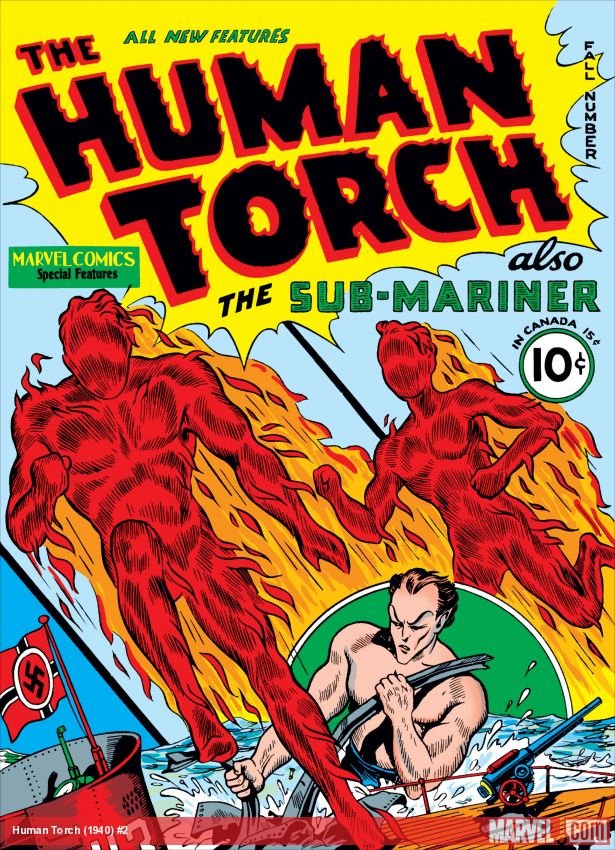 Cover of Human Torch Comics (1940) - #2