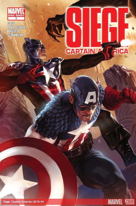 Cover of Siege: Captain America (2010) - #1