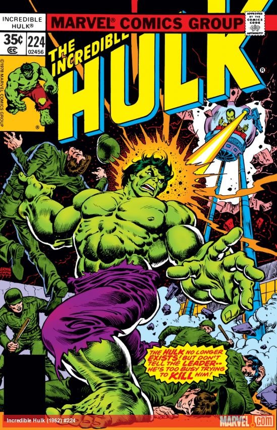 Cover of Incredible Hulk (1962) - #224