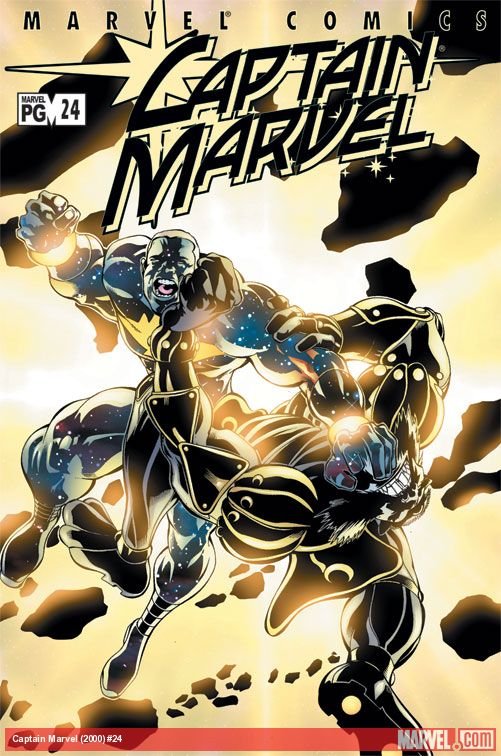 Cover of Captain Marvel (1999) - #24