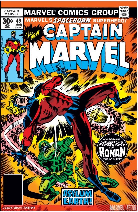 Cover of Captain Marvel (1968) - #49