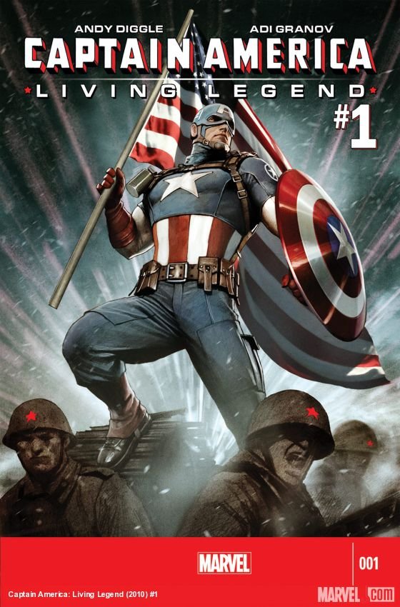 Cover of Captain America: Living Legend (2013) - #1