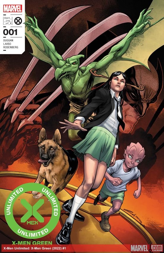 Cover of X-Men Unlimited: X-Men Green (2022) - #1