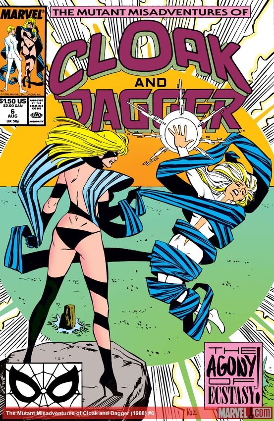 Cover of The Mutant Misadventures Of Cloak And Dagger (1988) - #6
