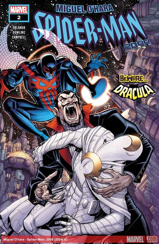 Cover of Miguel O'hara - Spider-Man: 2099 (2024) - #2