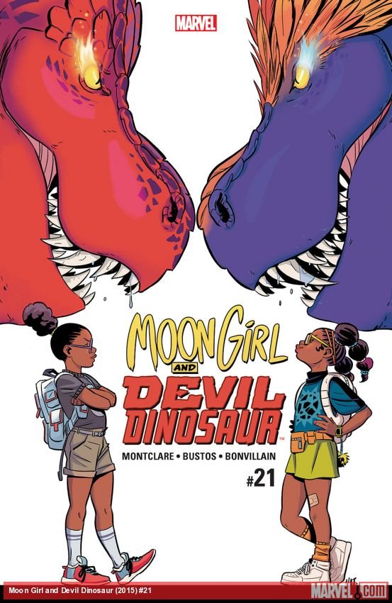 Cover of Moon Girl And Devil Dinosaur (2015) - #21