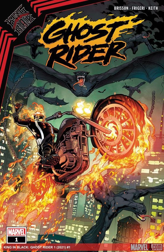 Cover of King In Black: Ghost Rider (2021) - #1