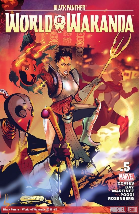 Cover of Black Panther: World Of Wakanda (2016) - #5