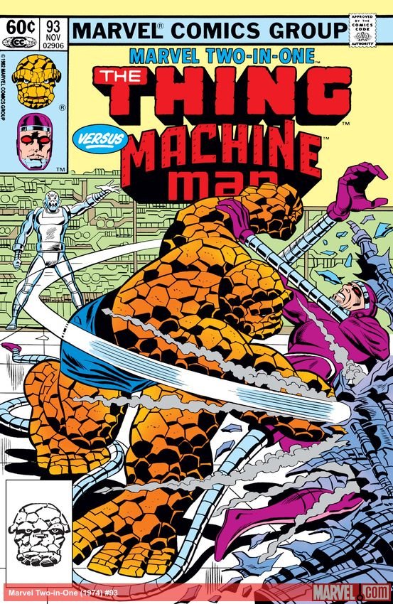 Cover of Marvel Two-In-One (1974) - #93