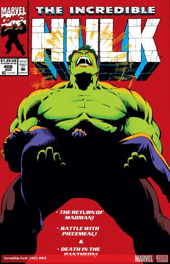 Cover of Incredible Hulk (1962) - #408