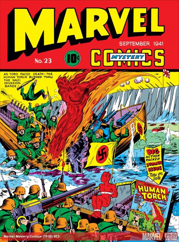 Cover of Marvel Mystery Comics (1939) - #23