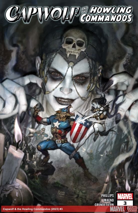 Cover of Capwolf & The Howling Commandos (2023) - #3