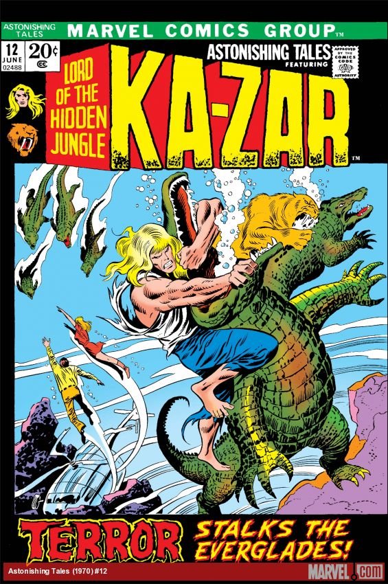 Cover of Astonishing Tales (1970) - #12