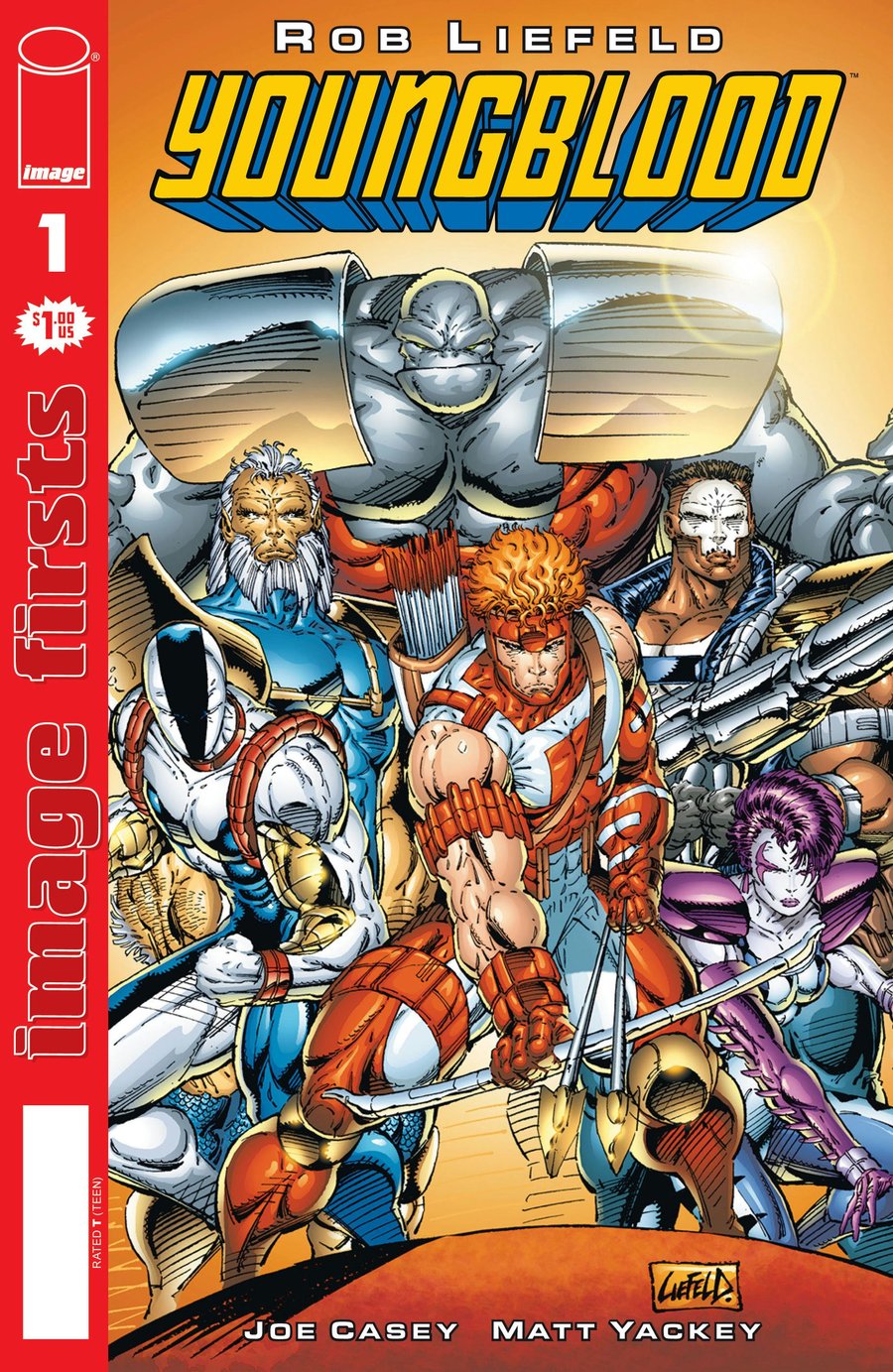 Cover of Image Firsts Youngblood (1992) - #1