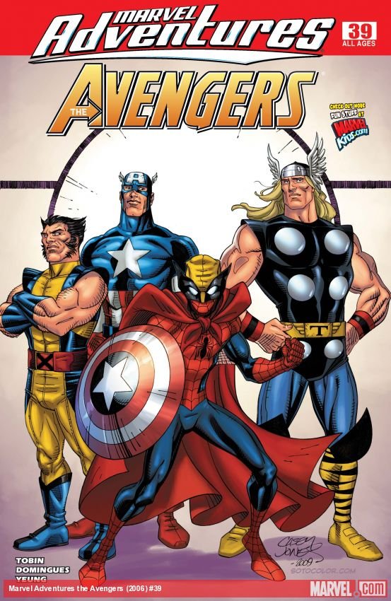 Cover of Marvel Adventures The Avengers (2006) - #39